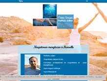 Tablet Screenshot of magnetiseur-therapeute.fr